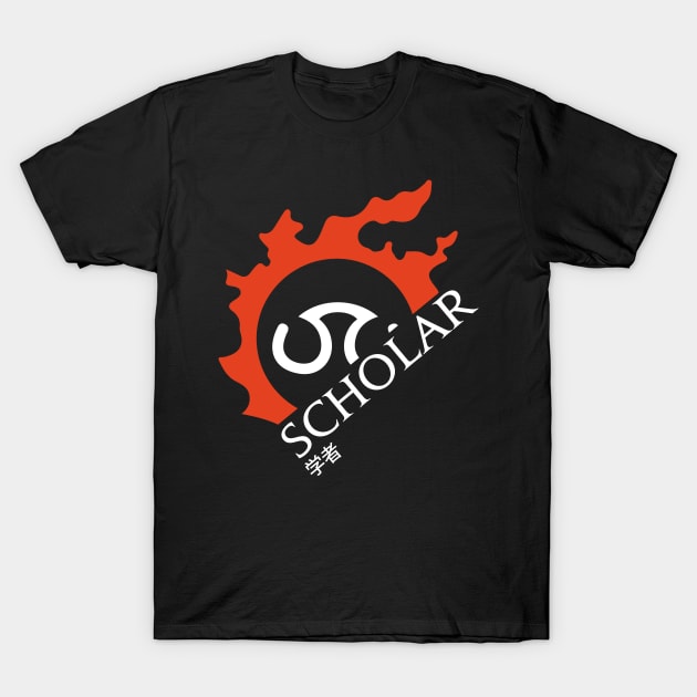 Scholar - For Warriors of Light & Darkness T-Shirt by Asiadesign